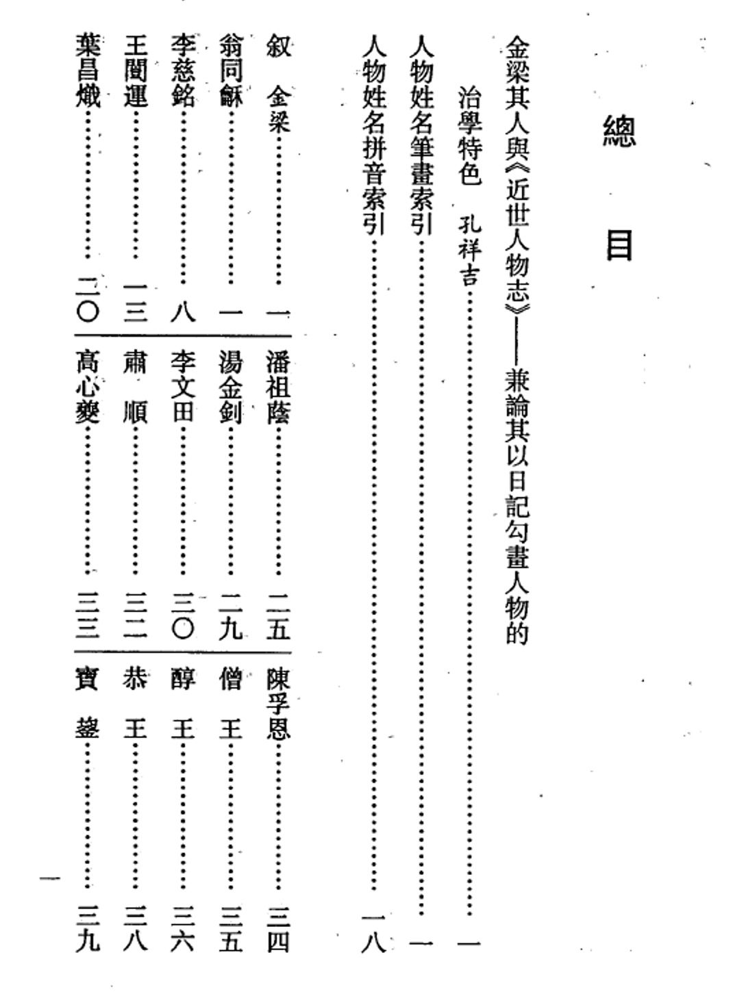 近世人物志pdf下载 共1册 国家清史编纂委员会文献丛刊 金梁